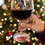 Vino Marker Wine Glass Pens (Christmas 4 Pack)