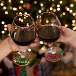 Vino Marker Wine Glass Pens (Christmas 4 Pack)