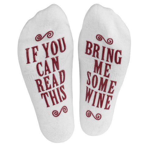 Bring Me Wine Socks